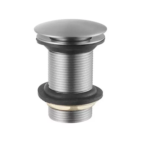 satin nickel basin waste pop in