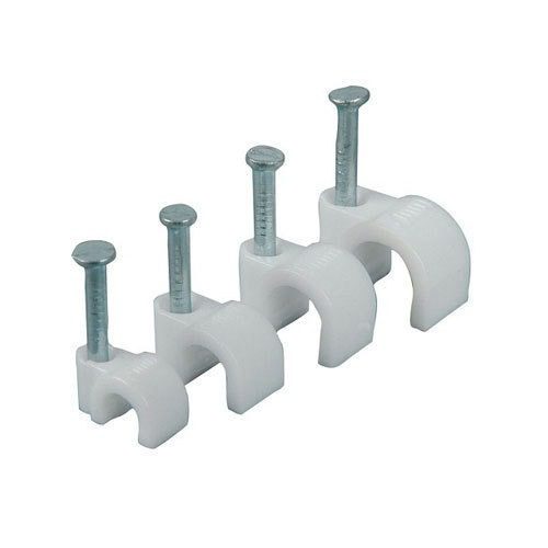 Cable Clip Round 100Pc (Clip 12 )