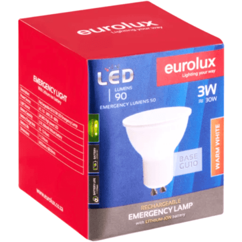 Gu10 3W 4000k Rechargeable
