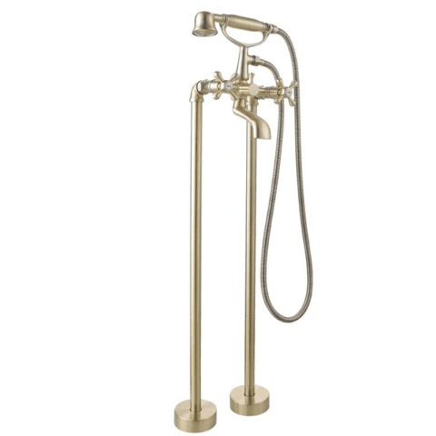 Bijiou Gold Freestanding Bath Mixer Adour.