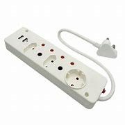 5 Way Multi Plug +USB Reddison 