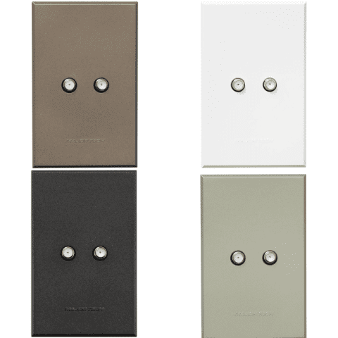 Veti 3 Range: Dual Satellite Socket.