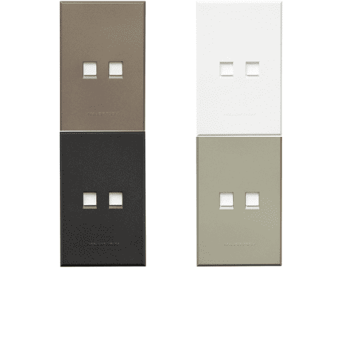 Veti 3 Range: Dual Data Socket.