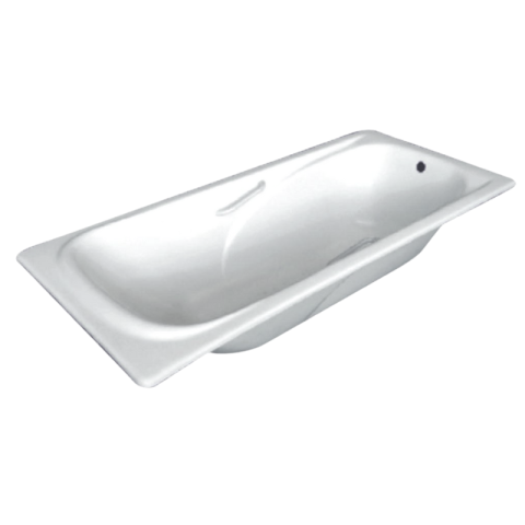 white bath tub